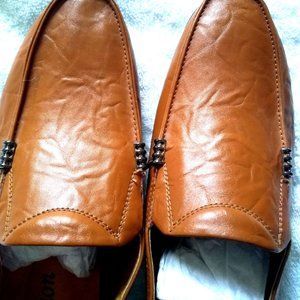 New Euro Fashion Embossed Leather Men's Shoes